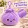 Plush Dumpling Kawaii Bagclip Taschenanhänger Schlüsselanhänger 12 cm lila