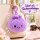 Plush Dumpling Kawaii Bagclip Taschenanhänger Schlüsselanhänger 12 cm lila