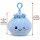 Plush Dumpling Kawaii Bagclip Taschenanhänger Schlüsselanhänger 12 cm blau