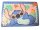 Lilo&Stitch Bastelunterlage 45 x 65 cm – abwischbare Tischschutzmatte, Malunterlage, Schreibtischunterlage Stitch mit Brille Hawaii