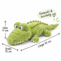 Kuscheltier Krokodil Grün Alligator Plüschtier...