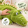 Kuscheltier Krokodil Grün Alligator Plüschtier weich 45 cm liegend