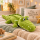 Kuscheltier Krokodil Grün Alligator Plüschtier weich 45 cm liegend