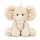 Kuscheltier Elefant zottelig Beige 60 cm Stofftier superweich – Kuscheltier Plüschtier Geschenkidee
