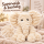 Kuscheltier Elefant zottelig Beige 60 cm Stofftier superweich – Kuscheltier Plüschtier Geschenkidee