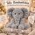 Kuscheltier Elefant zottelig grau 20 cm Stofftier superweich – Kuscheltier Plüschtier Geschenkidee