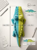 XXL Kuscheltier Riesen Krokodil Alligator großes...
