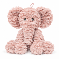 Kuscheltier Elefant zottelig rosa 60 cm Stofftier...