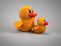 Badeente Kuscheltier Plüschente Ente Trendtier süße Deko Ente 20cm gelb