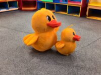 Badeente Kuscheltier Plüschente Ente Trendtier süße Deko Ente 20cm gelb