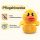 Badeente Kuscheltier Plüschente Ente Trendtier süße Deko Ente 20cm gelb