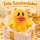 Badeente Kuscheltier Plüschente Ente Trendtier süße Deko Ente 20cm gelb