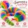 Plüschtier Plüschschlange XXL Plüsch-Schlange weich gefüllt, ideal zum Trösten Kuscheln Einschlafhilfe Toys Schlange Snake Kuscheltier Regenbogen bunt 200 cm