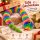 Plüschtier Plüschschlange XXL Plüsch-Schlange weich gefüllt, ideal zum Trösten Kuscheln Einschlafhilfe Toys Schlange Snake Kuscheltier Regenbogen bunt 200 cm
