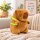 Capybara Kuscheltier braun Figur Plüsch 100 cm Plüsch Capybara mit Schildkröten Rucksack