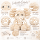 Kuscheltier Elefant zottelig Beige 23 cm Stofftier superweich – Kuscheltier Plüschtier Geschenkidee
