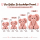 Kuscheltier Elefant zottelig rosa 23 cm Stofftier superweich – Kuscheltier Plüschtier Geschenkidee