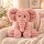 Kuscheltier Elefant zottelig rosa 23 cm Stofftier superweich – Kuscheltier Plüschtier Geschenkidee
