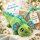 Axolotl Echse Molch Kuscheltier Figur Plüsch Tintenfisch Spiel Puppe XL 120 cm Plüschtier Püsch Wassertier grün neu