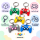 3D Gamepad Schlüsselanhänger Controller Anhänger Zufallsfarbe 5 cm