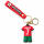 Fußball Schlüsselanhänger Ronaldo Bagclip Rucksackanhänger PVC Figur mit Band Nr. 7 Fußball Anhänger Portugal