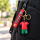 Fußball Schlüsselanhänger Ronaldo Bagclip Rucksackanhänger PVC Figur mit Band Nr. 7 Fußball Anhänger Portugal