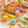 Kawaii Bao Bun Schlüsselanhänger Dumpling Anhänger mit Band Zufallsfarbe