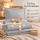 Soma Renforcé-Bettwäsche mit Stehsaum aus 100 % Baumwolle, 155x220 + 80x80 cm, Silber