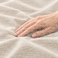 Soma Renforcé-Bettwäsche mit Stehsaum aus 100 % Baumwolle, 155x220 + 80x80 cm, Natur