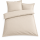 Soma Renforcé-Bettwäsche mit Stehsaum aus 100 % Baumwolle, 155x220 + 80x80 cm, Natur