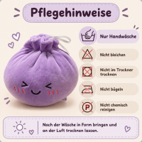 Kawaii Nudelbecher Plüsch Kuscheltier 2er Set – 17 cm Axolotl & Pinguin