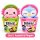 Kawaii Nudelbecher Plüsch Kuscheltier 2er Set – 17 cm Axolotl & Pinguin