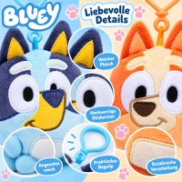 Bluey & Bingo Plüsch Bagclip Schlüsselanhänger ca. 10 cm Bingo