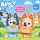 Bluey & Bingo Plüsch Bagclip Schlüsselanhänger ca. 10 cm Bingo
