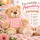 Teddybär Kuscheltier Stofftier Gute Besserung 33 cm mit rosa Kapuzenpullover