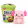 Kawaii Nudelbecher Plüsch Kuscheltier – 17 cm Axolotl