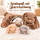 Kuschelhase Mama mit 3 Baby-Häschen 50 cm – Plüschtier Spielset XL Kuscheltier Familie