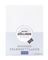 Julius Zllner Spannbetttuch Jersey wei 50/100