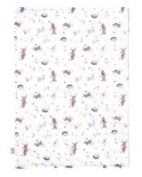 Julius Zöllner Baby Kuscheldecke Jersey gefüttert Crazy Animals in 3 Größen