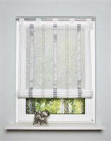 Home Wohnideen Schlaufenrollo Effektvoile Blockstreifen 1...