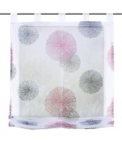 Home Wohnideen Schlaufenraffrollo Voile Digitaldruck Rawlins 1 teilig 140 x 60 cm Flieder