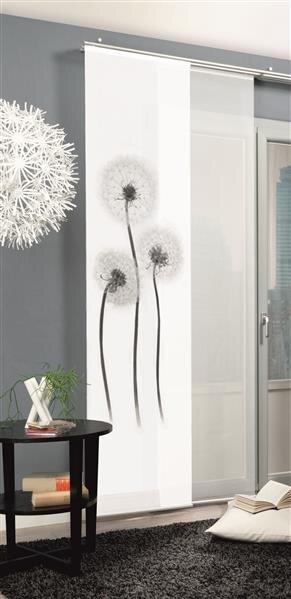 Home Wohnideen Schiebevorhang Dekostoff Digitaldruck
Freiburg 1 teilig 245 x 60 cm Schwarz-Weiss