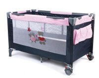 Chic 4 Baby Reisebett Luxus Pink Checker