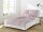 Irisette Interlock-Jersey uni Bettwäsche Set uni Lumen 8129 mauve 155 x 200 cm + 1 Kissenbezug 80x80 cm