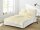 Irisette Interlock-Jersey uni Bettwäsche Set uni Lumen 8129 creme 135 x 200 cm + 1 Kissenbezug 80x80 cm