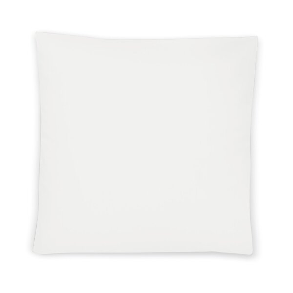 Irisette Mako-Satin uni Kissenbezug Paris 8000 weiss 40 x 40 cm +