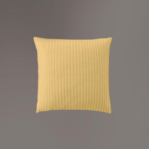 Irisette Interlock-Jersey uni Kissenbezug Lumen 8129 honig 40 x 40 cm +