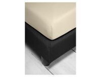 Irisette Fein-Biber Spannbetttuch Merkur 0006 sand 100 x 200 cm + 100x200 cm