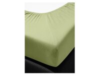 Irisette Mako-Jersey Spannbetttuch Jupiter 0008 lind 120 x 200 cm + 100-120 x 200-220 cm