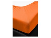 Irisette Mako-Jersey Spannbetttuch Jupiter 0008 orange 100 x 200 cm + 90-100 x 190-220 cm